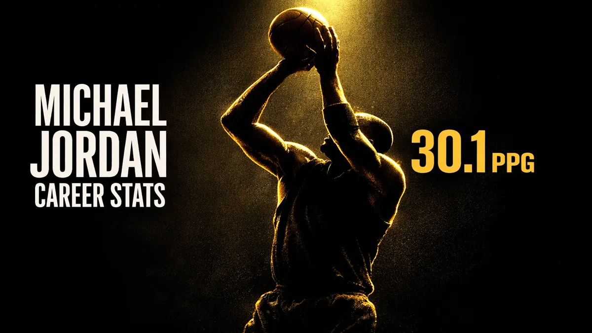 Michael Jordan Career Stats: 30.1 PPG and the Most Decorated Statistical Record in NBA History