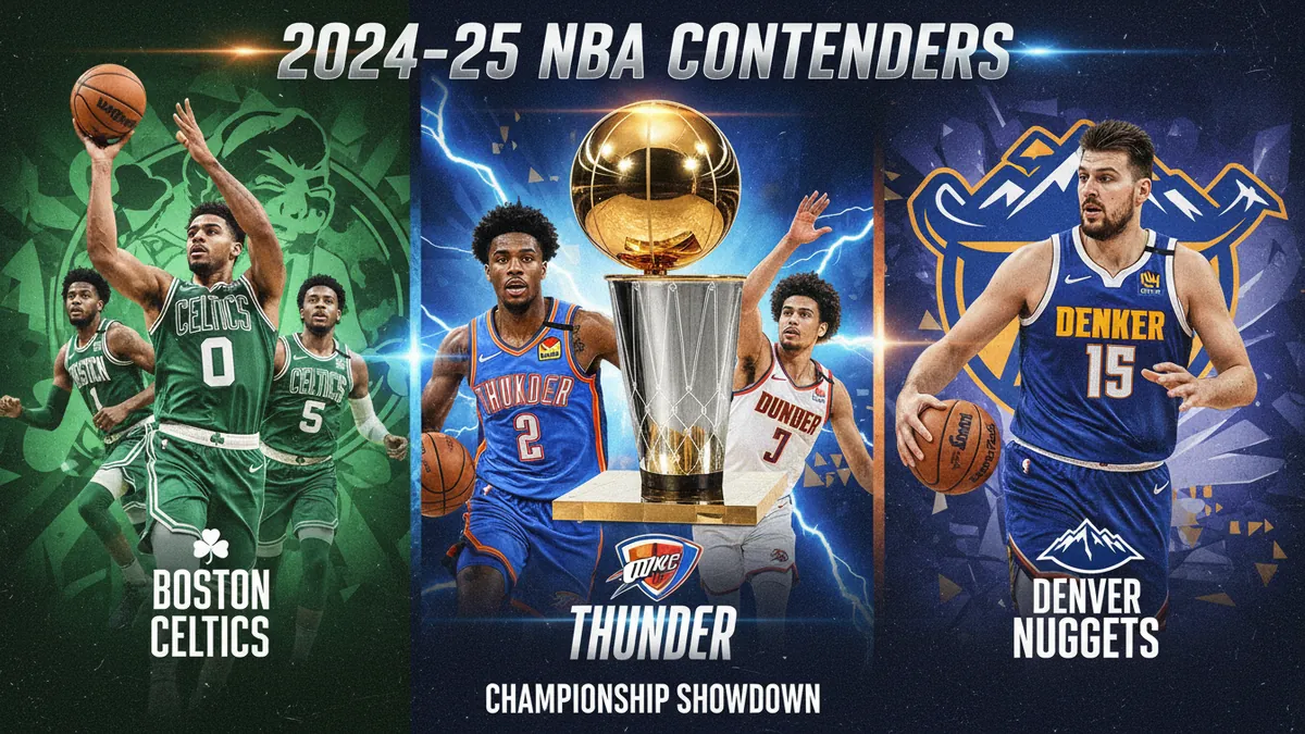Boston's Crown, OKC's Rise and the Wembanyama Question: The 2024-25 Season Preview
