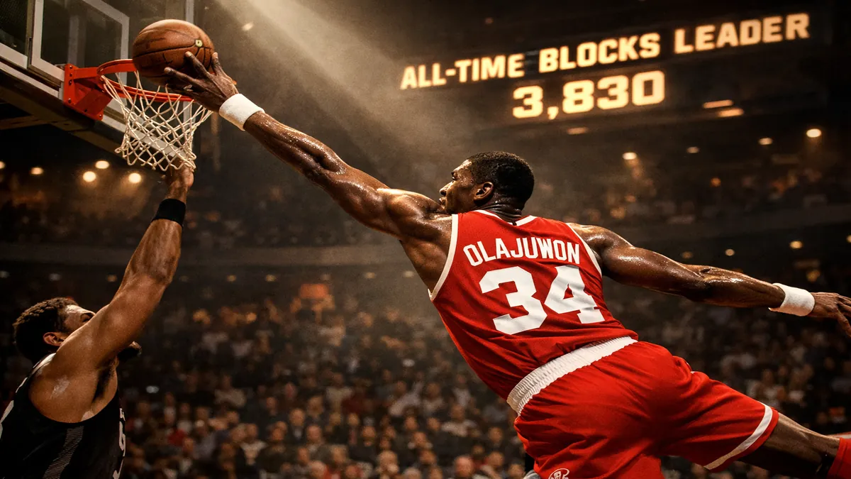NBA Block Records: The Dream Shake and the Finger Wag: Basketball's Greatest Shot Blockers