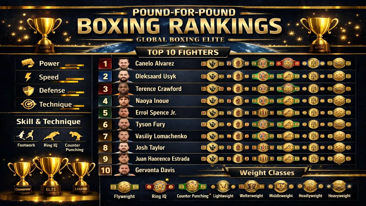 Boxing Pound-for-Pound Rankings: The Greatest Active Fighters