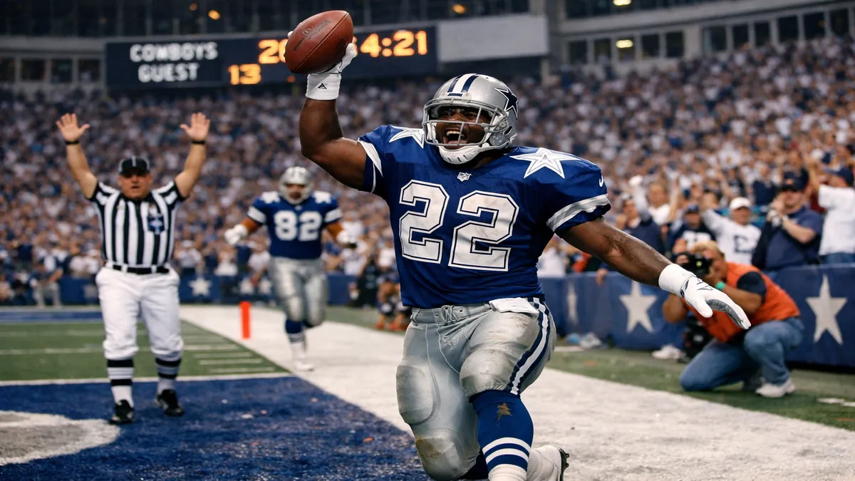 Emmitt Smith Biography: How the Cowboys Running Back Became the NFL's All-Time Rushing Leader