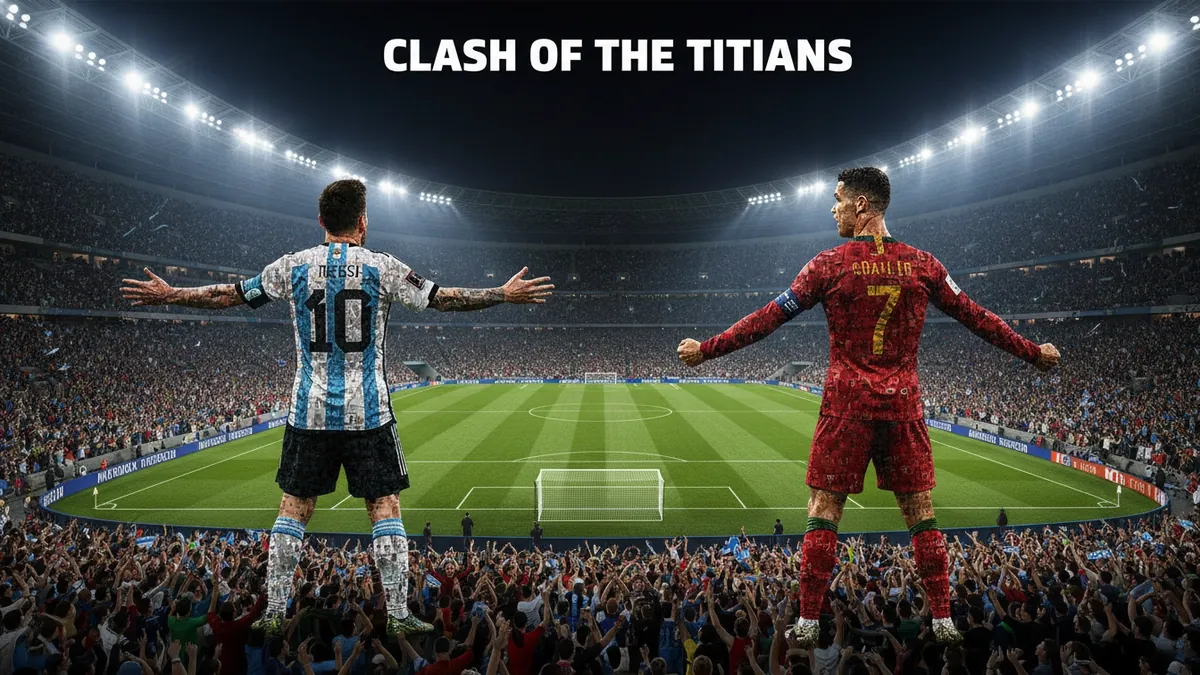 Messi Vs Ronaldo Comparison