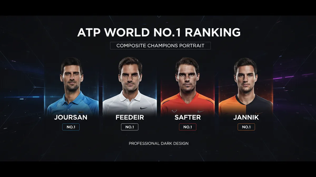 Tennis ATP Rankings History: Every World No. 1 Since 1973