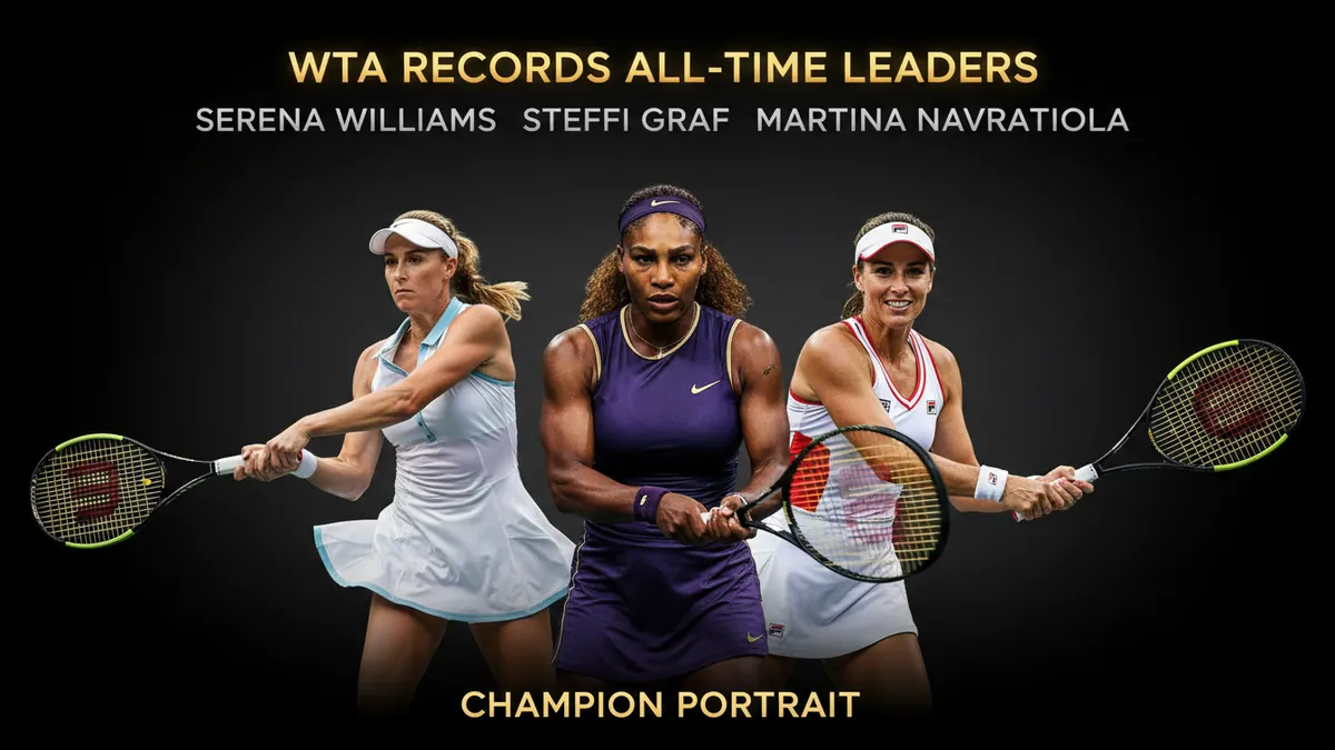 WTA Records: Women's Tennis All-Time Leaders in Grand Slams, Rankings & More